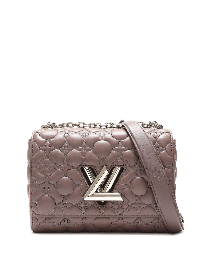 LOUIS VUITTON Sac bandoulière matelassé à fermoir en V
