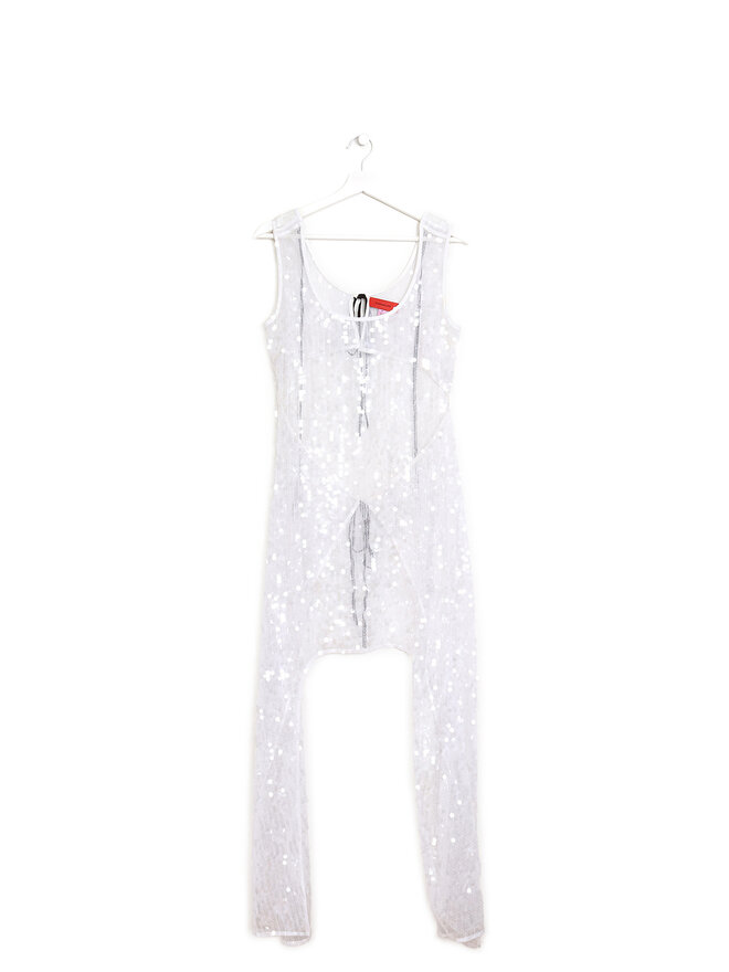 ECKHAUS LATTA Robe sans manches à sequins