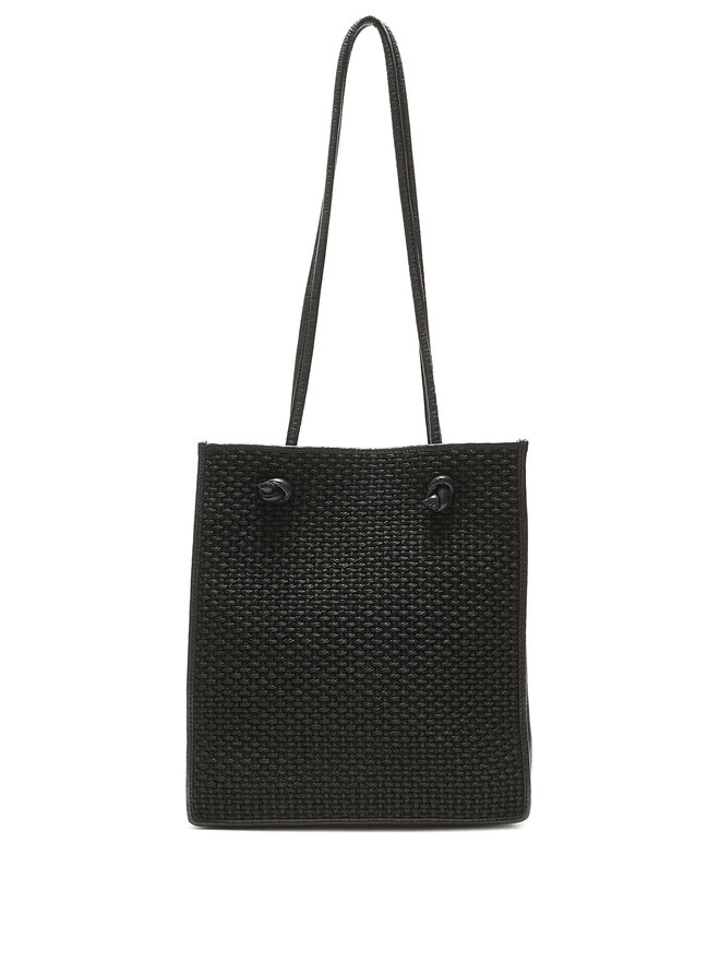 BOTTEGA VENETA Textured Woven Tote Bag
