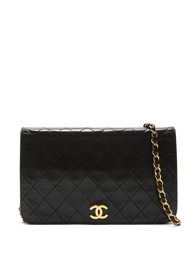 CHANEL Sac à Rabat en Agneau Matelassé