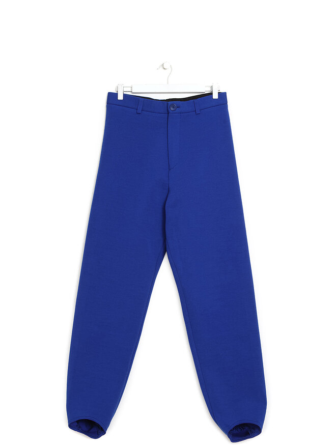 BALENCIAGA Zip Front Stirrup Leg Sweatpants