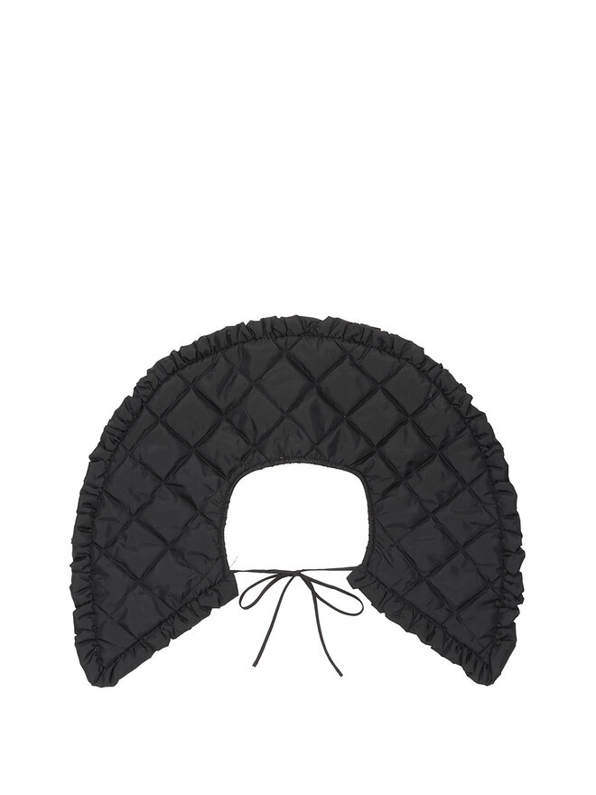 GANNI Col Volanté Matelassé