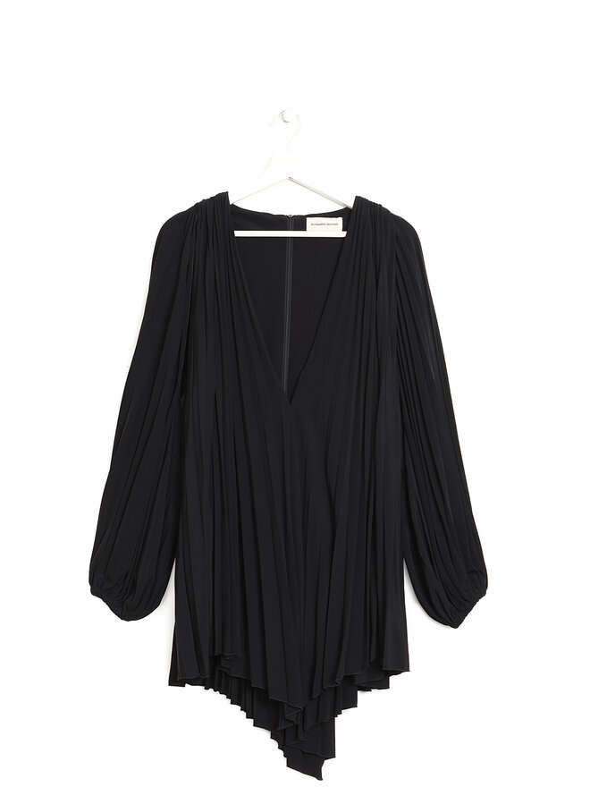 Alexandre Vauthier Pleated Sleeveless Dress