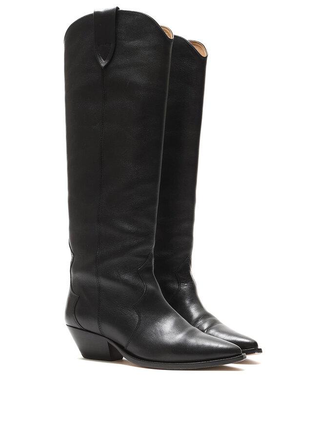 ISABEL MARANT Bottes Cowboy Denvee en Cuir