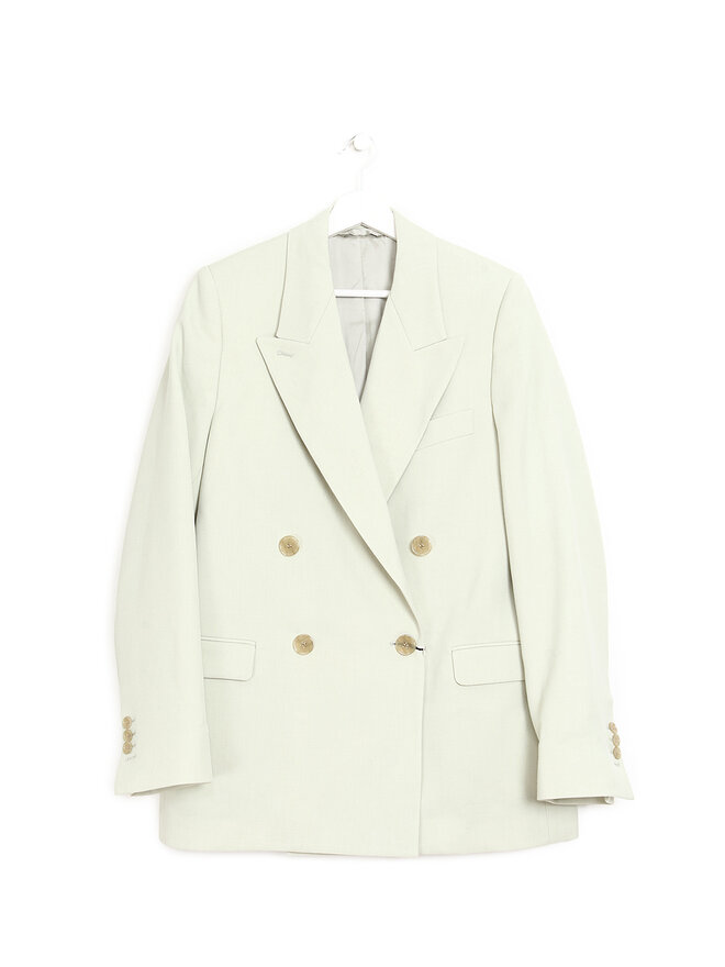 Acne Studios Double-Breasted Wool Blazer