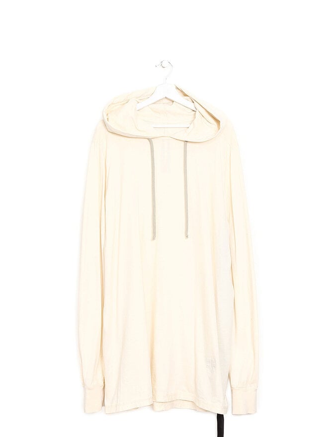 Rick Owens DRKSHDW Hoodie en Coton Naturel