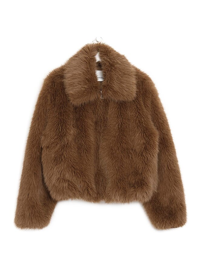 The Frankie Shop Manteau en fausse fourrure