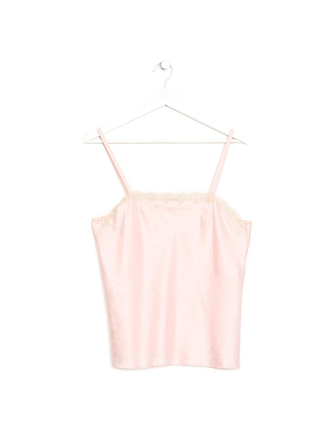 Christian Dior Lingerie Floral Silk Camisole