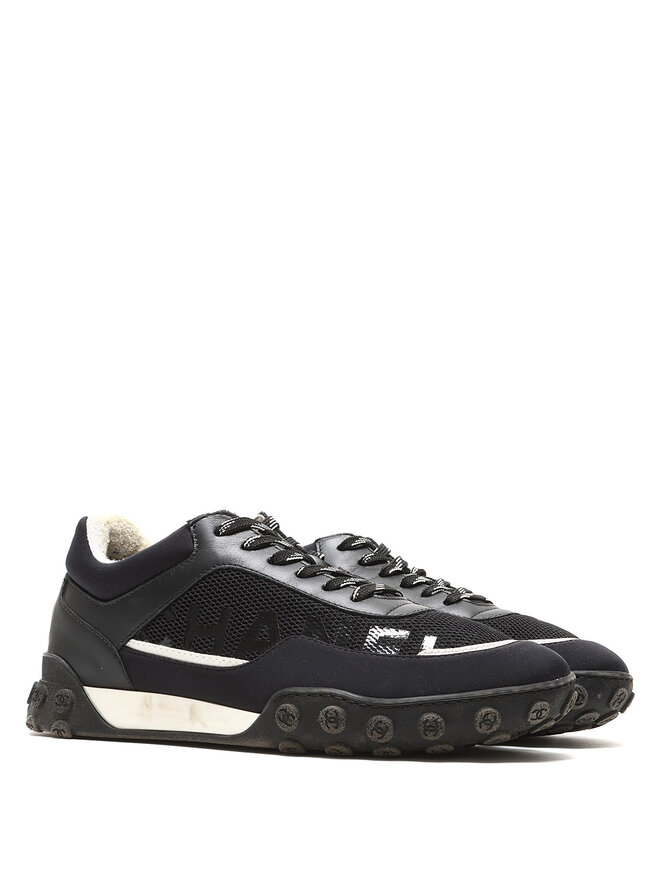 CHANEL CHANEL Lace-Up Espadrilles