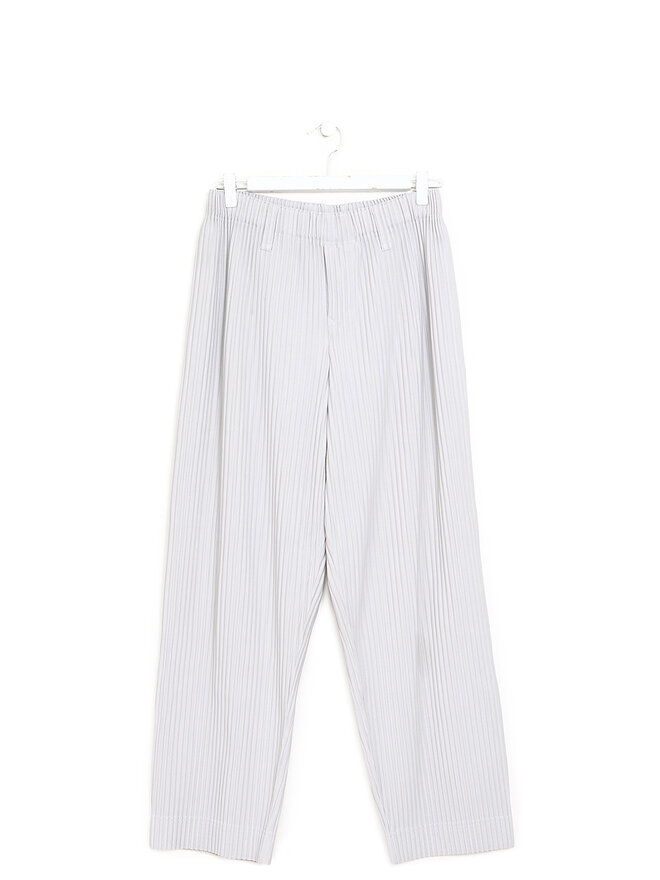 HOMME PLISSÉ ISSEY MIYAKE Grey Pleated Trousers