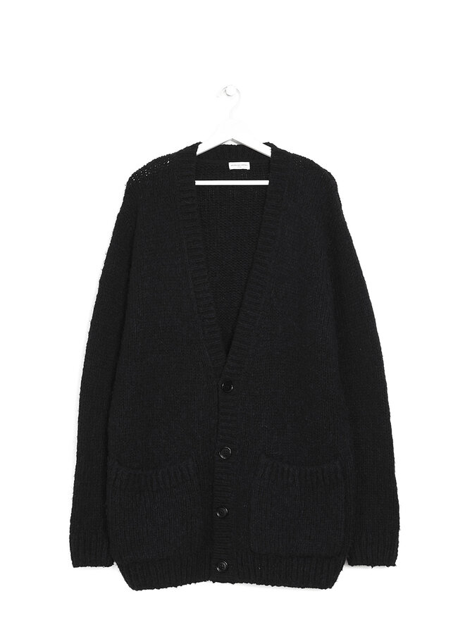 DRIES VAN NOTEN Cardigan en laine mérinos mélangée