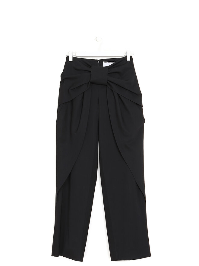 Fidan Novruzova High-Rise Wool Trousers
