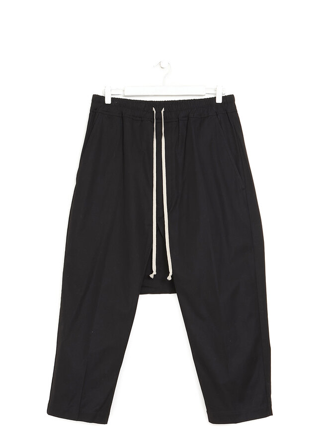 Rick Owens Cropped Elastic Waist Pants