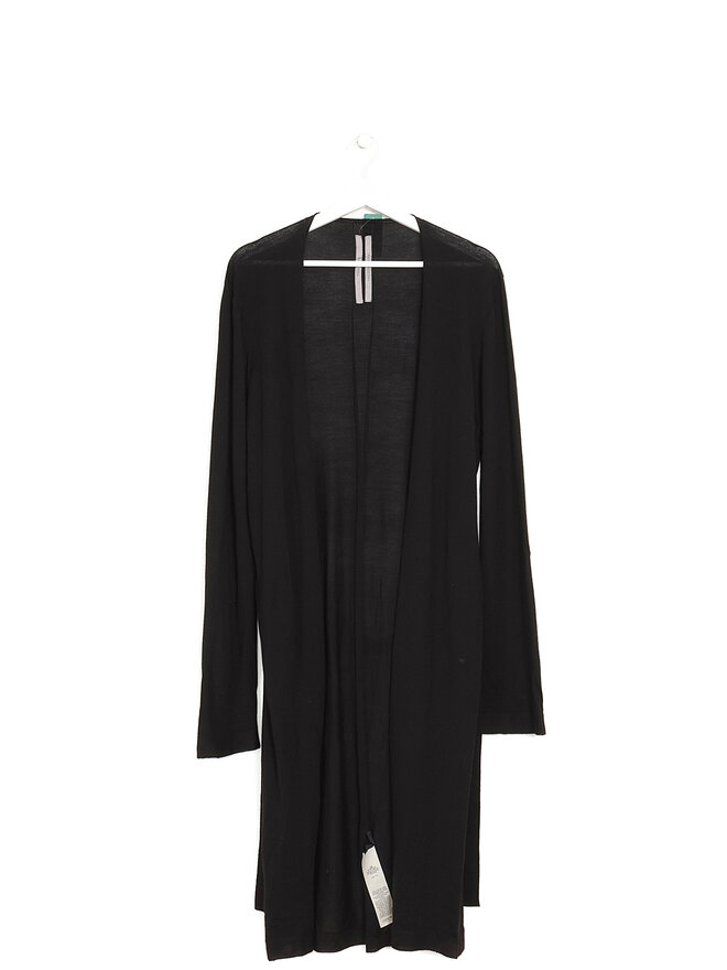 Rick Owens Phlegethon Sheer Wool Coat