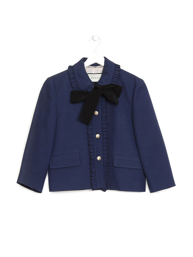 GUCCI Ruffled Short Coat