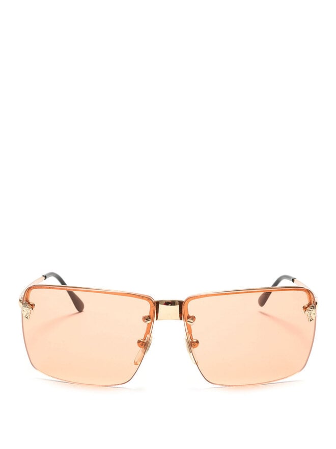VERSACE Versace Rimless Gold Sunglasses