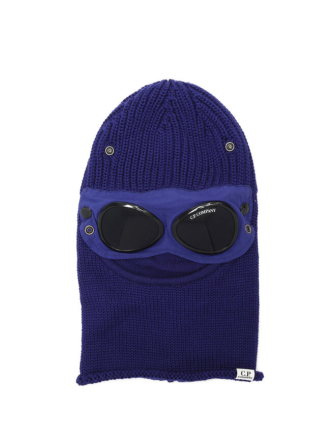 C.P. Company Tuque en Laine avec Détail Lunettes