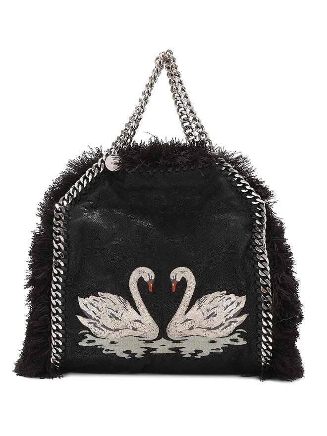 STELLA McCARTNEY Mini Swan Falabella Sac à l'épaule