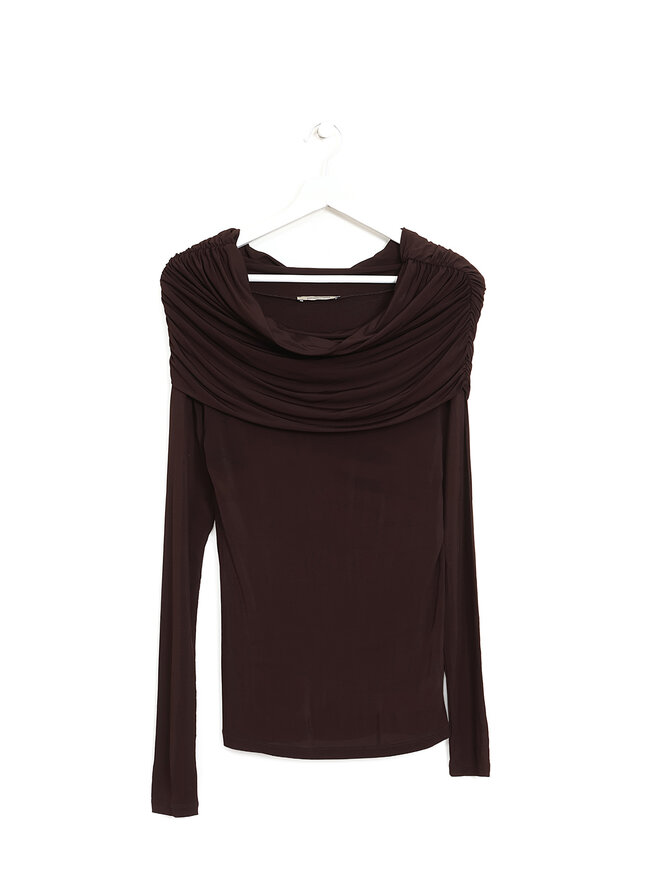 Paloma Wool Haut à Col Drapé