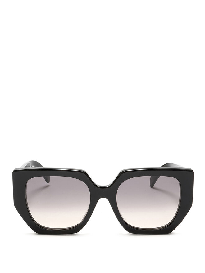 CELINE Lunettes de soleil carrées en acétate