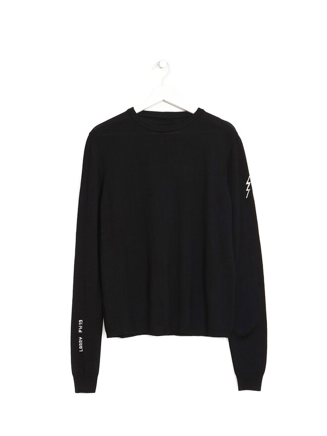 Rick Owens Rick Owens Wool Logo Sweater