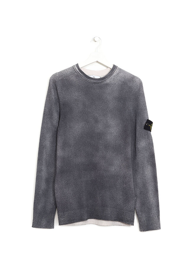 STONE ISLAND Hand-Dyed Knit Sweater