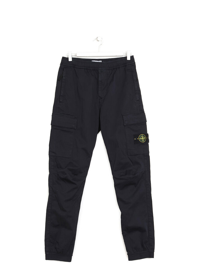STONE ISLAND Pantalon Cargo en Coton Extensible
