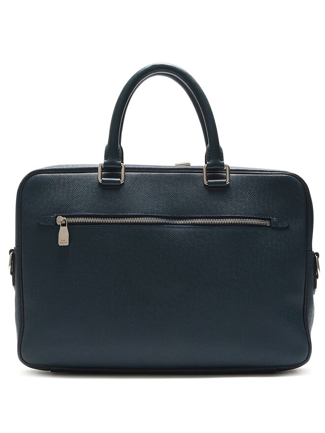 LOUIS VUITTON Porte-documents Business MM en cuir Taiga