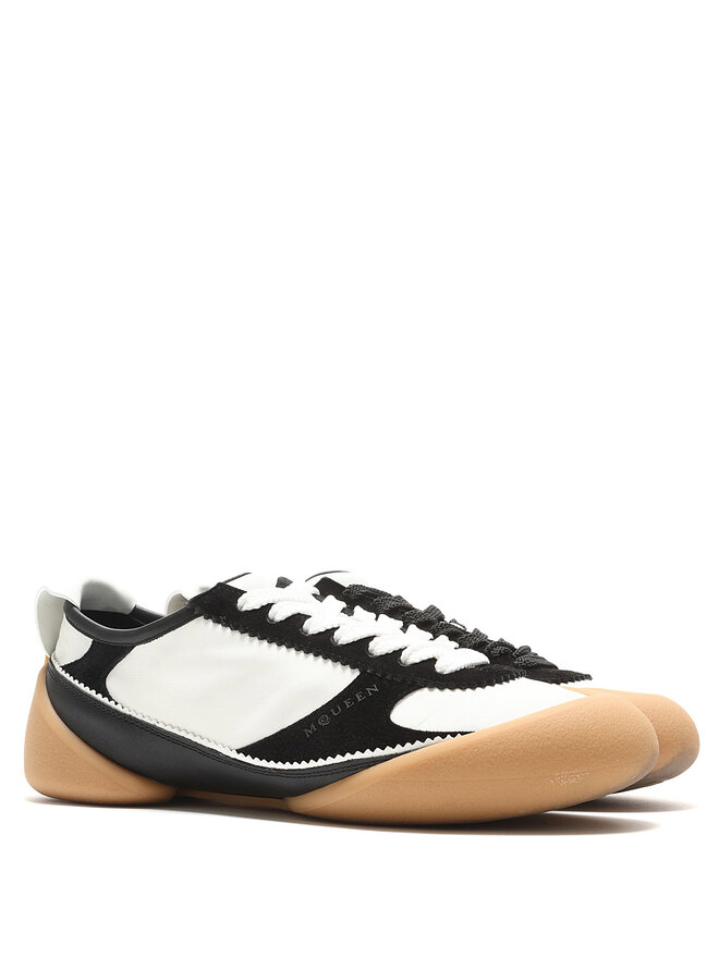 MCQUEEN Flexion Leather High-Top Sneakers