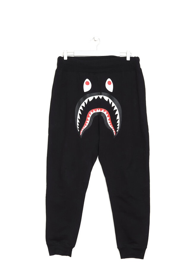A BATHING APE Shark Print Track Pants
