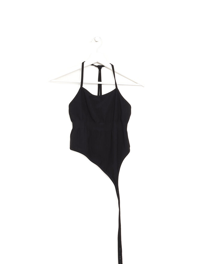 HELMUT LANG Stretch Nylon Sleeveless Tank Top