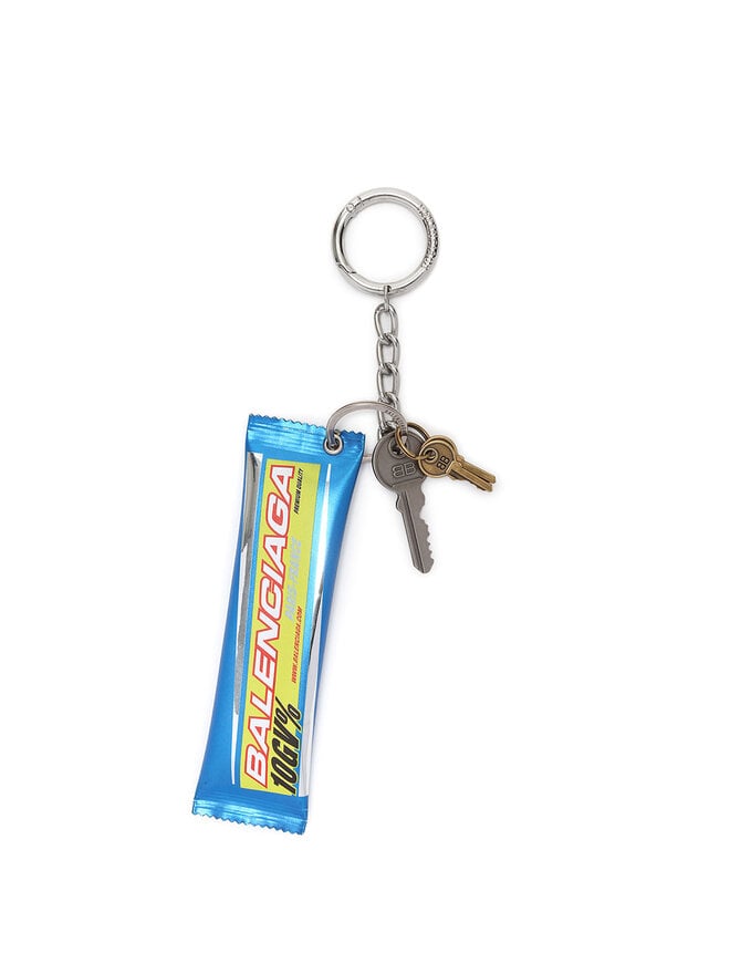 BALENCIAGA Porte-clés Logo Emballage de Bonbon