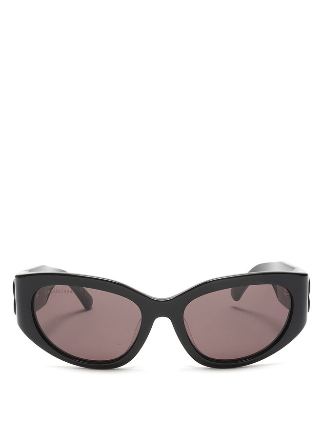 BALENCIAGA Square Acetate Sunglasses with BB Logo