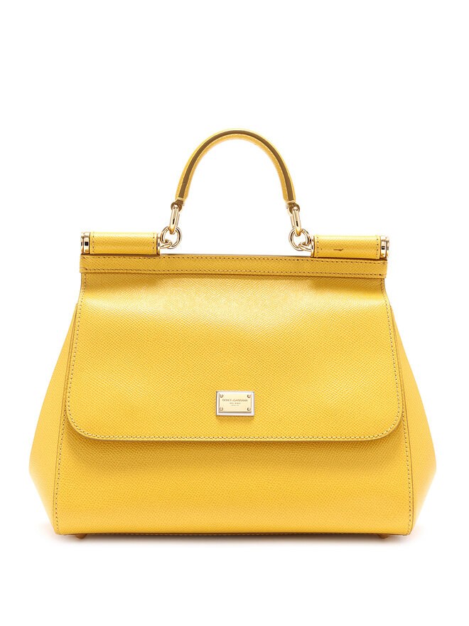 Dolce & Gabbana Sicily Bag in Sunflower Yellow