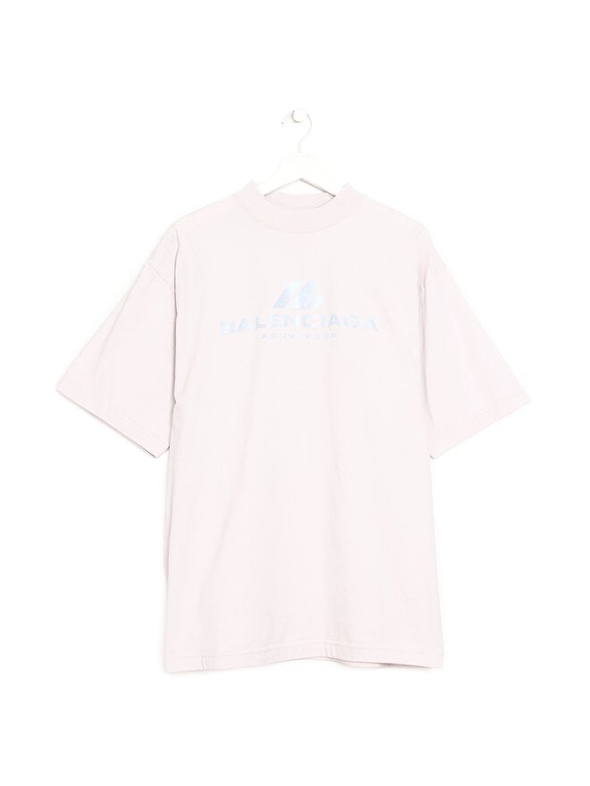 BALENCIAGA T-shirt à manches courtes avec logo graphique
