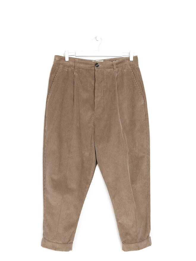 ami High-Waisted Corduroy Trousers