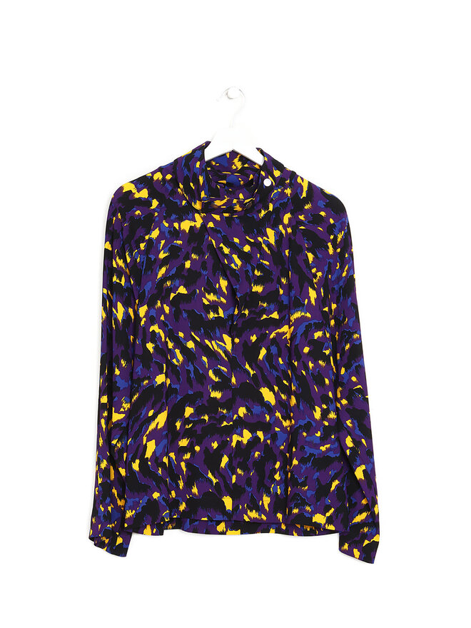 BURBERRY Abstract Blouse