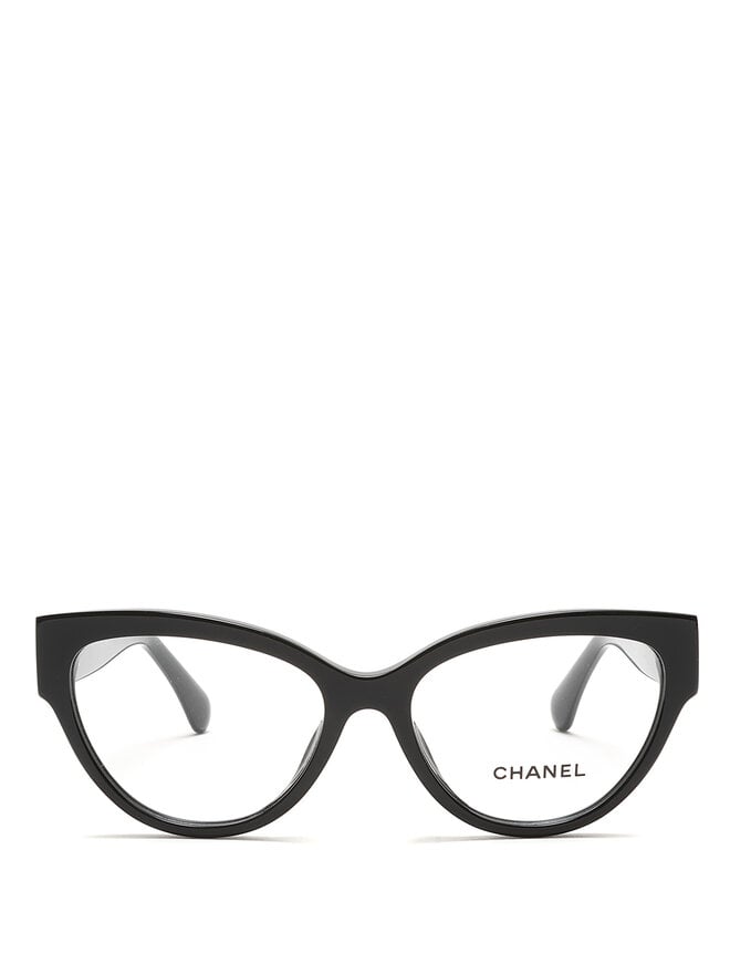 CHANEL Crystal Embellished Acetate Sunglasses