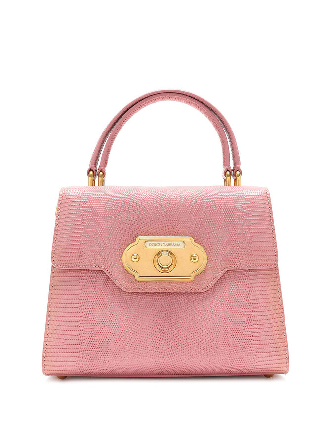 Dolce & Gabbana Mini Sac en Cuir Texturé