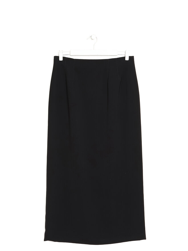 DRIES VAN NOTEN Black Pencil Skirt