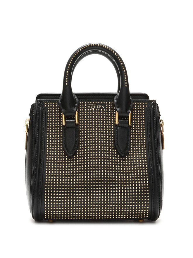 Alexander McQueen Mini Sac en Cuir à Clous