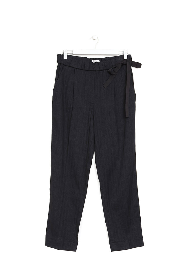 BRUNELLO CUCINELLI Pantalon Ajusté Noir