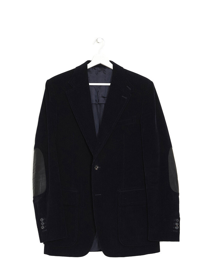 Maison Martin Margiela Corduroy Notched Lapel Blazer