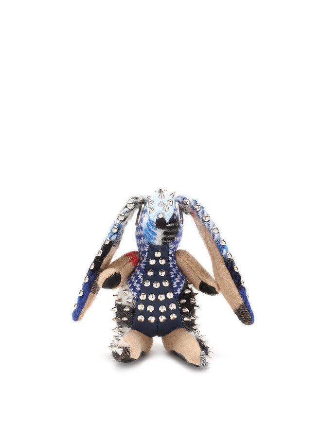 BURBERRY Vera Studded Bunny Bag Charm