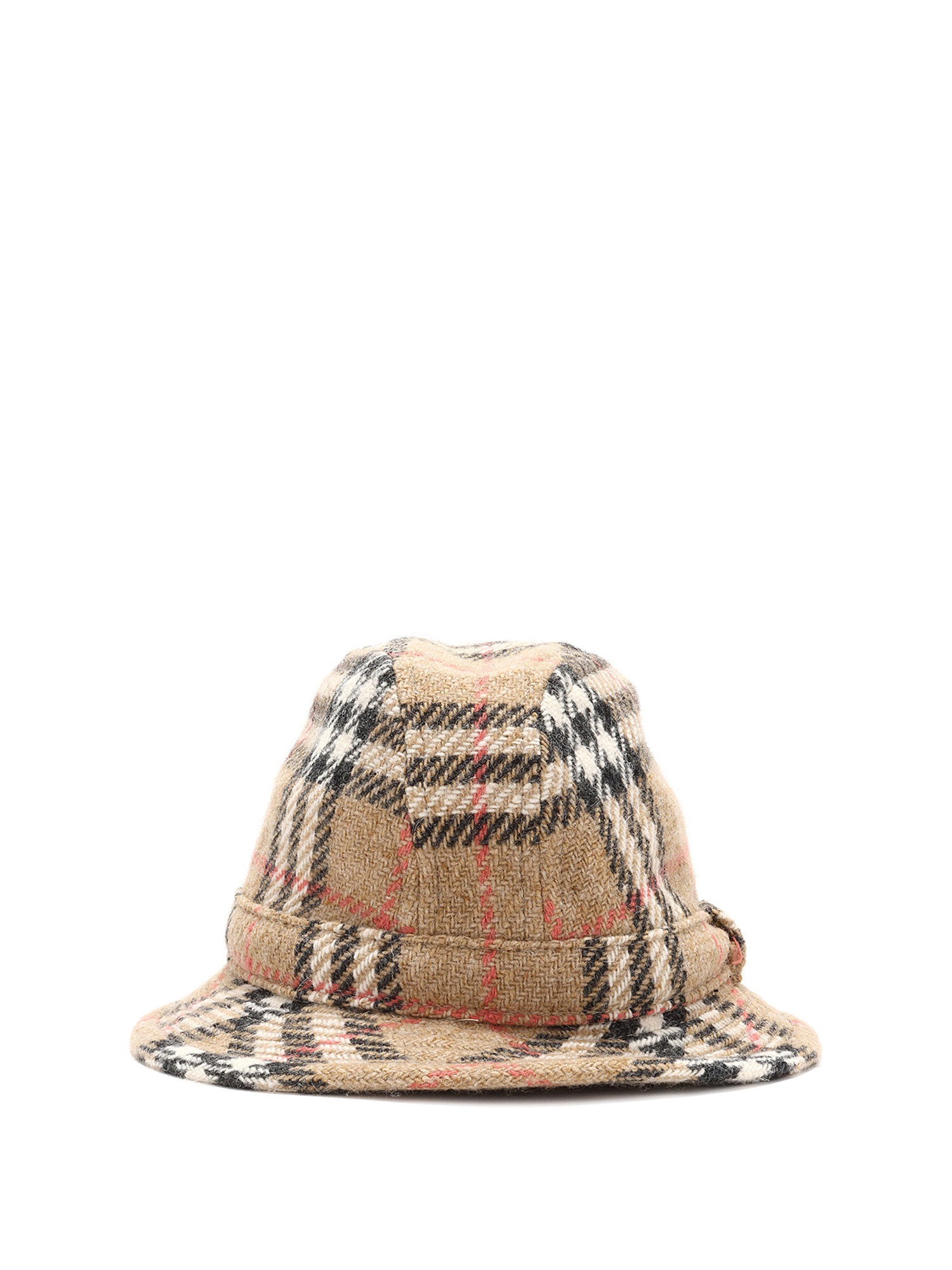 Burberry Check Wool Bucket Hat | RUSE