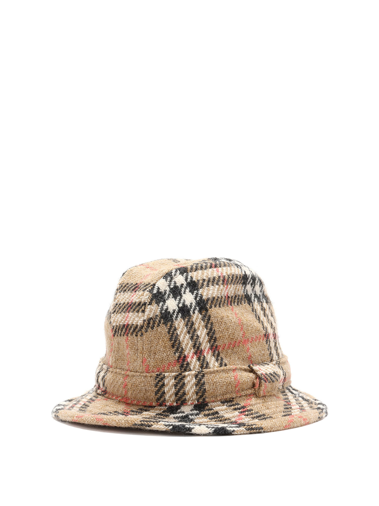 Burberry Check Wool Bucket Hat | RUSE