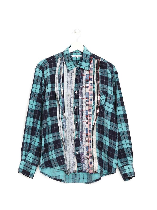 Rebuild by Needles Chemise Patchwork à Rubans