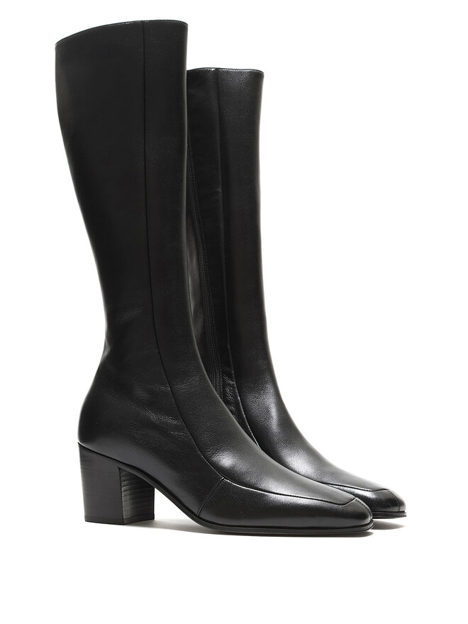 SAINT LAURENT Bottes Hautes Zippées Otto 70