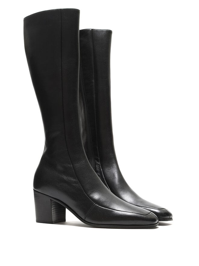 SAINT LAURENT Otto 70 Zipped High Boots