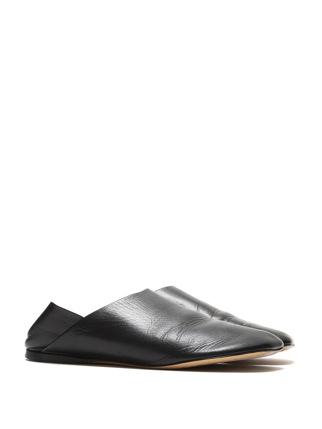 LOEWE Mocassins en Cuir Grainé